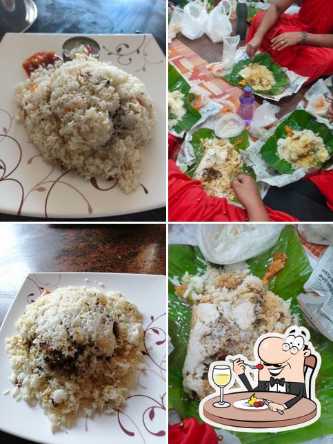 Fried rice at Nandhu Hotel