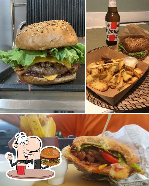 Prenditi un hamburger a Bar Fiorino