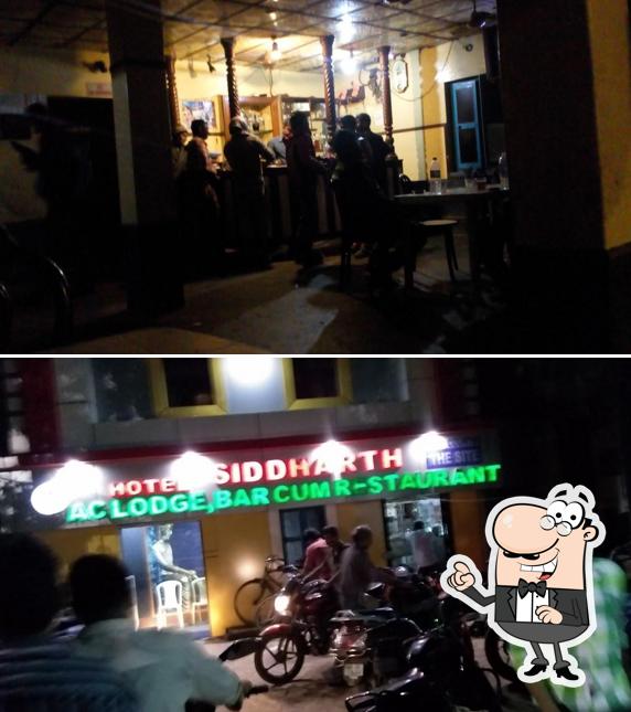 The exterior of Hotel Siddharth Bar Cum Restaurant
