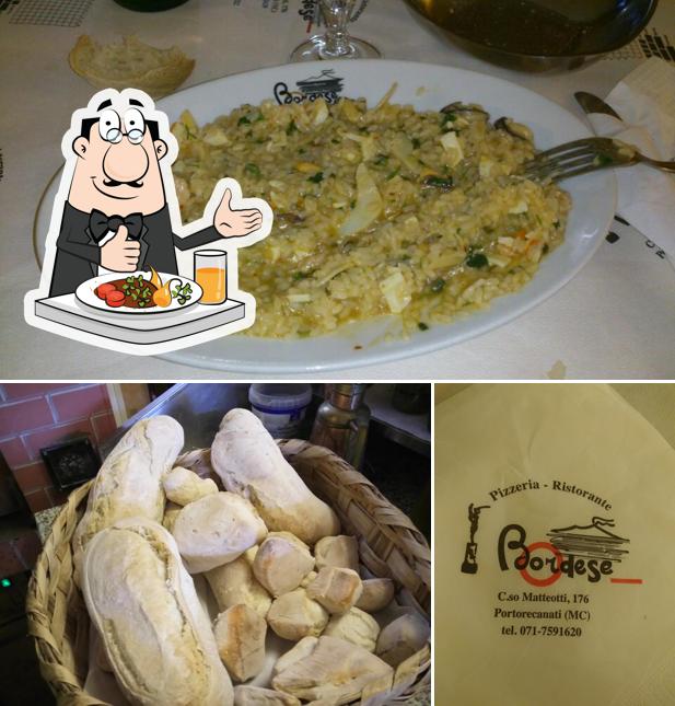Cibo al Pizzeria Ristorante Bordese