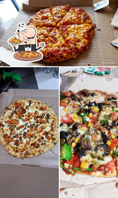 Try out pizza at Domino's Pizza Janki Nagar, Solapur