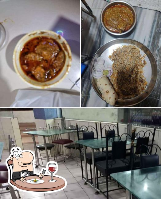 The restaurant's food and interior