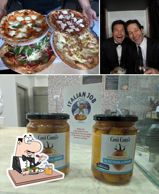 Italian job si caratterizza per la cibo e bevanda