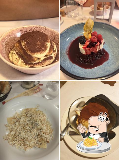 Spaghetti alla carbonara al Ristorante La Cambra