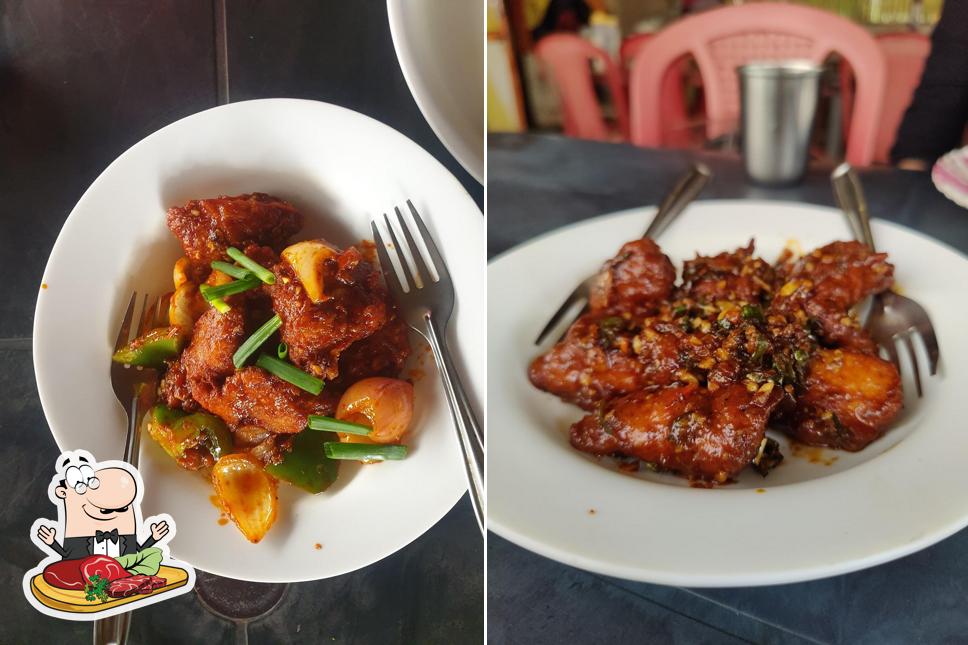 Pick meat meals at Shivoy Food Court