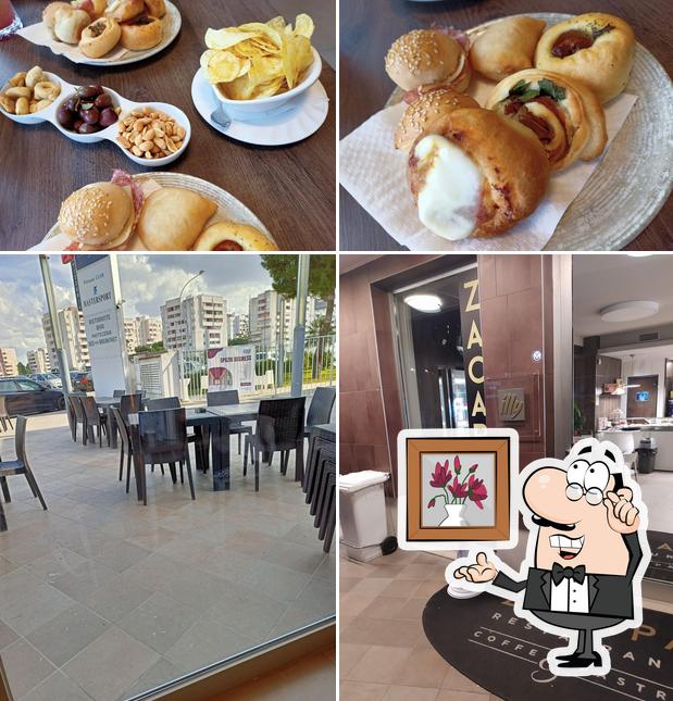 Questa è la immagine che raffigura la interni e cibo di Zacapa 2