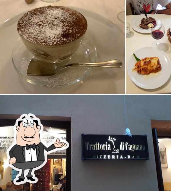 Gli interni di Trattoria di Cagnano
