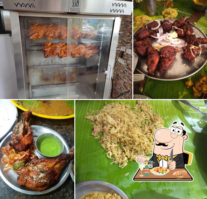 Meals at SRM Chettinadu Restaurant