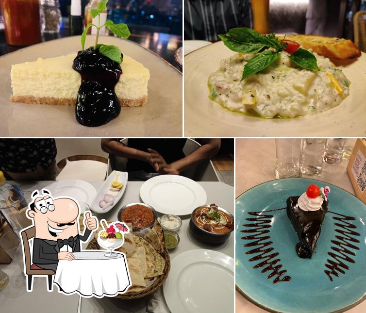 24K Kraft Brewzz Brewery Brewpub Rooftop Restaurant in Balewadi High Street, Pune provides a number of sweet dishes