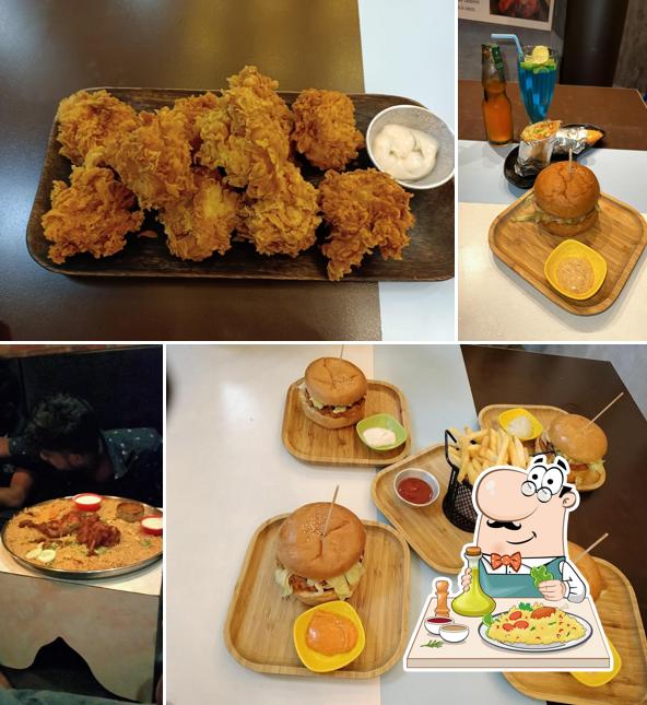 Food at Boss of Burgers (BOB)