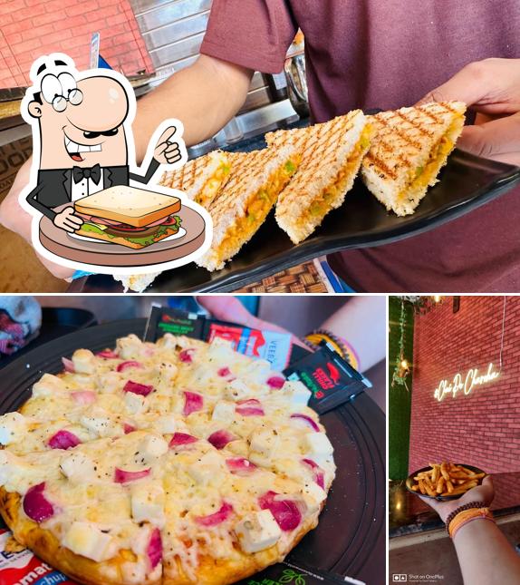 Grilled cheese sandwich at CHAI PE CHARCHA