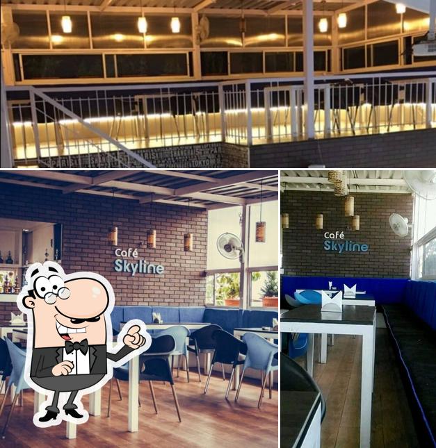 Check out how Cafe Skyline looks inside