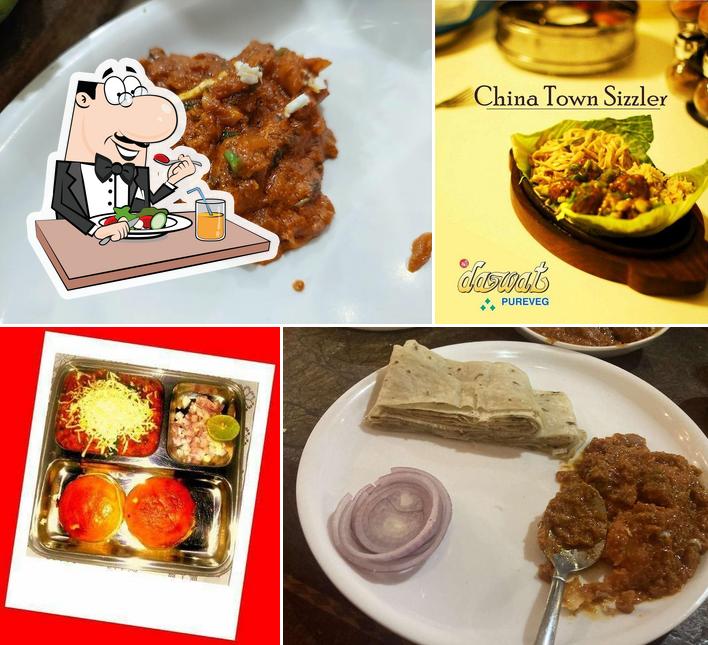 Meals at Dawat Pure Veg Restaurant