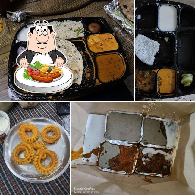 Meals at Devrana Express Meerut