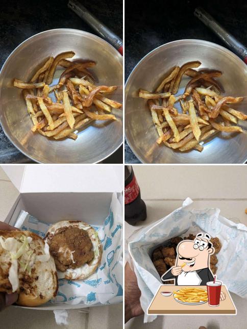 French fries at Fried Chicken House