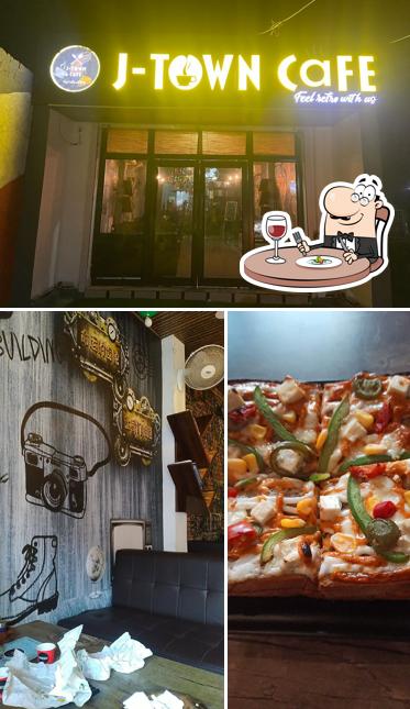 J Town Cafe is distinguished by food and exterior