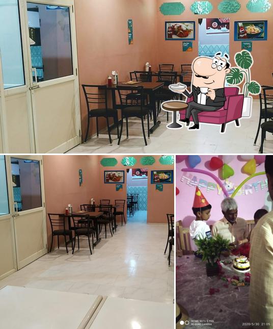 The interior of Mangaldeep Restaurant