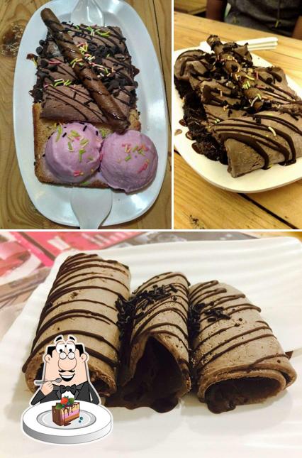 Chocolate cake at Minus 301 Degrees F