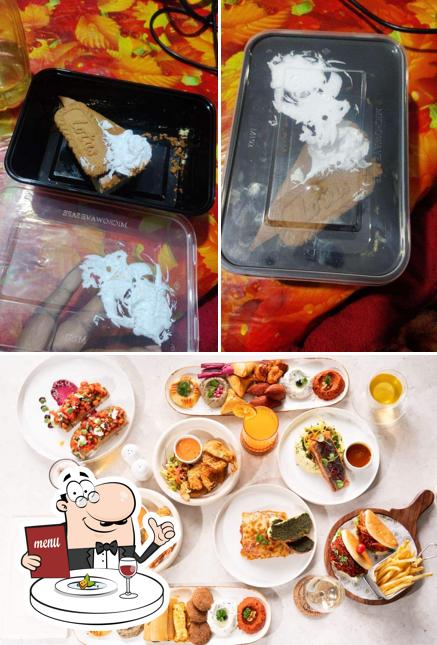 The restaurant's food and interior