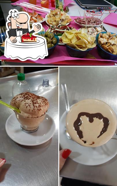Caffe Matilde offre un'ampia varietà di dessert