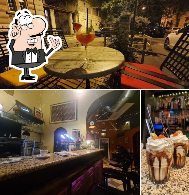 Tra le varie cose da Pop Art Club si possono trovare la interni e cibo