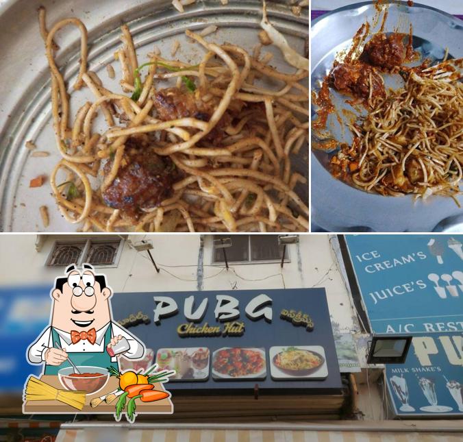 Spaghetti bolognese at Pubg Chicken Hut