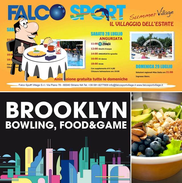 Piatto di formaggi al Brooklyn bowling food & game