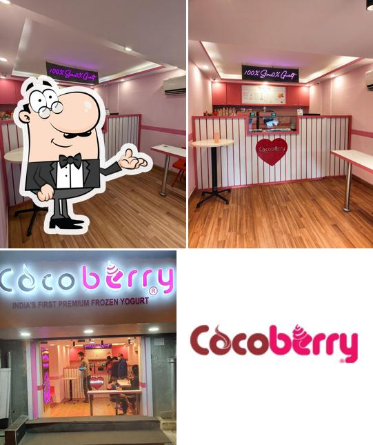 The interior of Cocoberry Kolkata