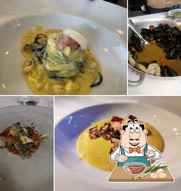 Ravioli al Cuisine 83 Enoteca di Mare Chef Andrey