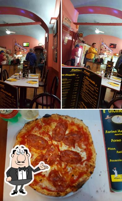 La foto della interni e pizza di De Gregorio Sergio