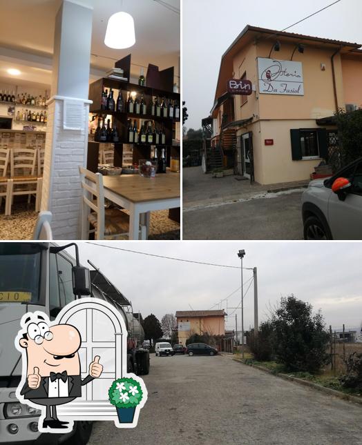 La immagine di esterno e vino da Osteria Da Fasiol