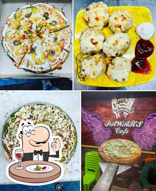 Food at Pawar's Cafe