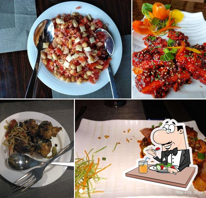 Food at Salt N Pepper Restaurant & Bar