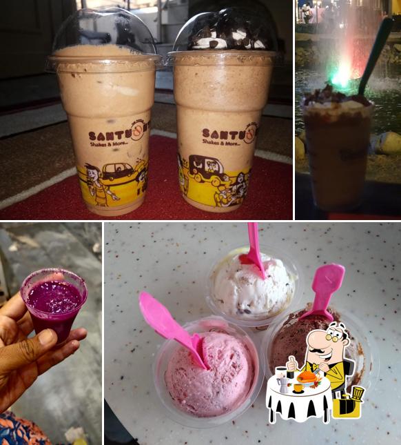 Food at Santushti Shakes & More