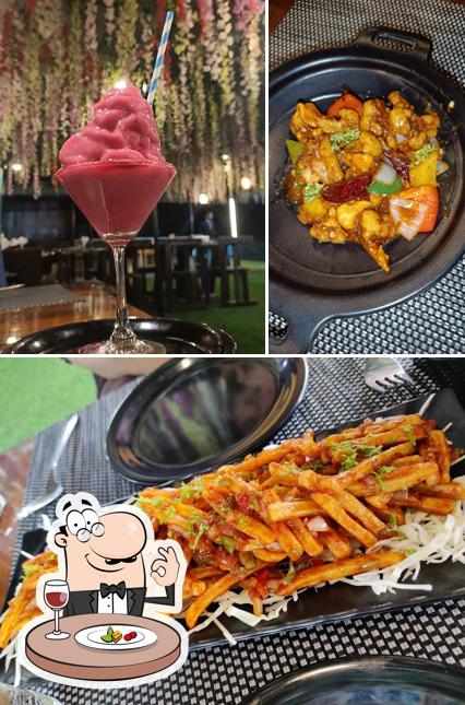 Food at Twilight Rooftop Restaurant