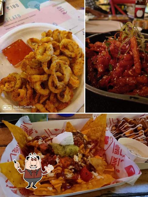 Fried calamari at BAR BANK - Juhu