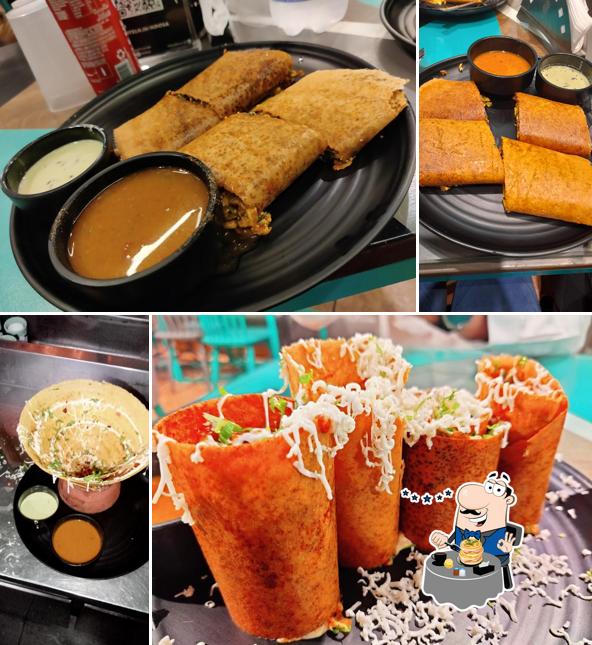 Masala dosa at H Dosa Restaurant