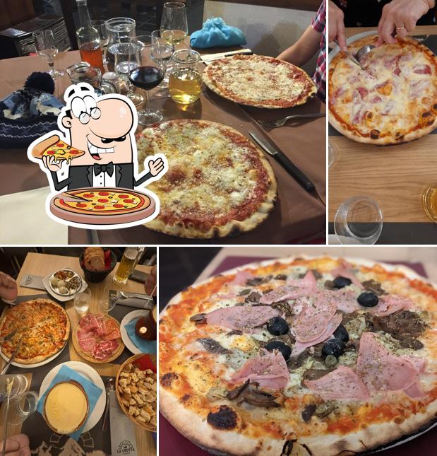 Prova una pizza a Ristorante Pizzeria La Grotta