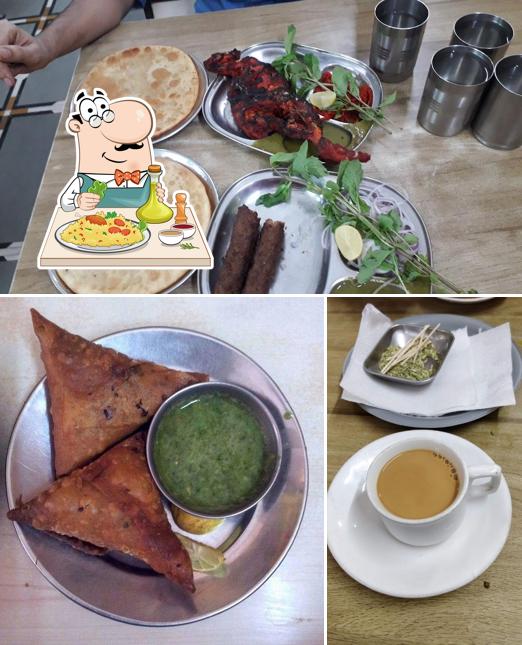 The restaurant's food and beverage