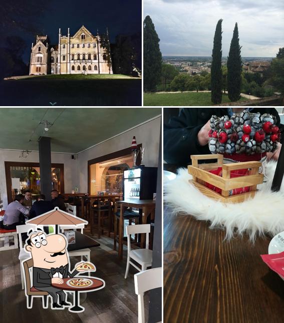 La immagine di esterno e interni da Bar al Castello