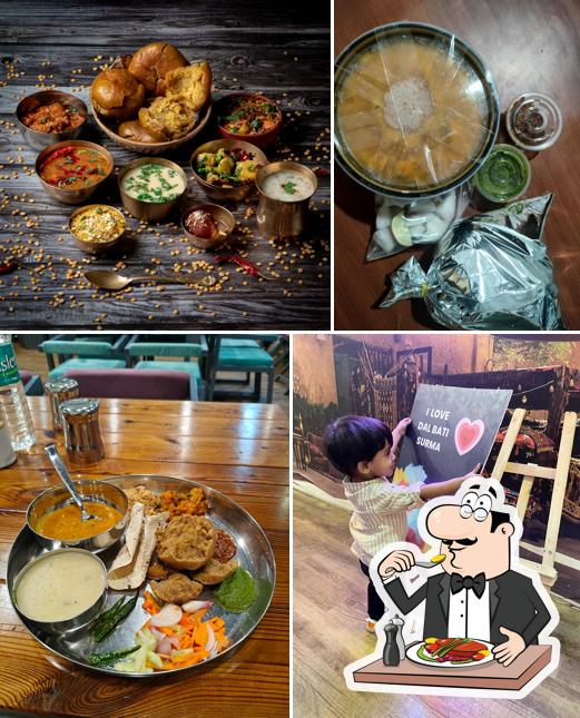 Food at Dal Bati Surma (Rooftop Restaurant)