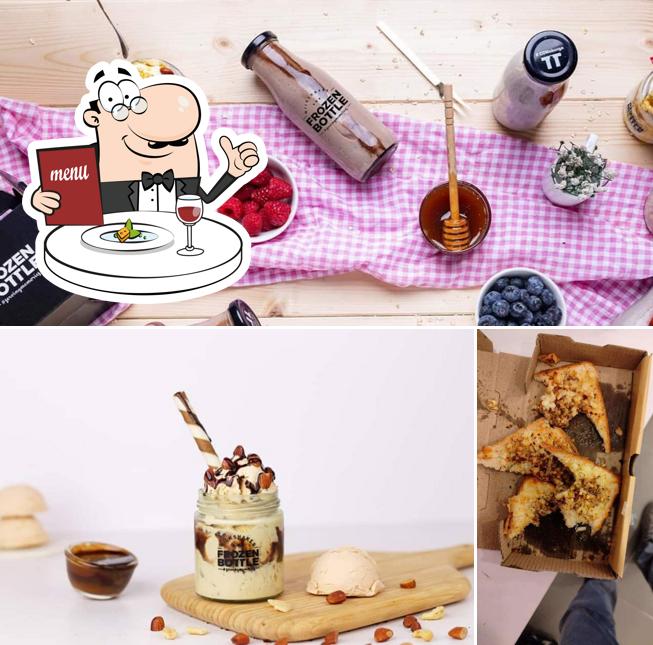 Food at Frozen Bottle - Milkshakes, Desserts, and Ice Cream