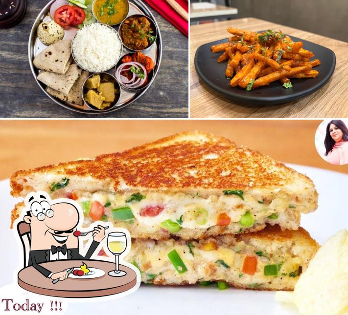 Food at Hira Cafe