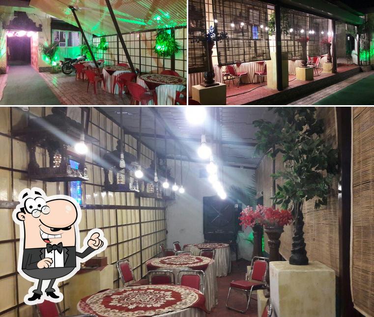 The interior of Nx Malhotra Restaurant and resort