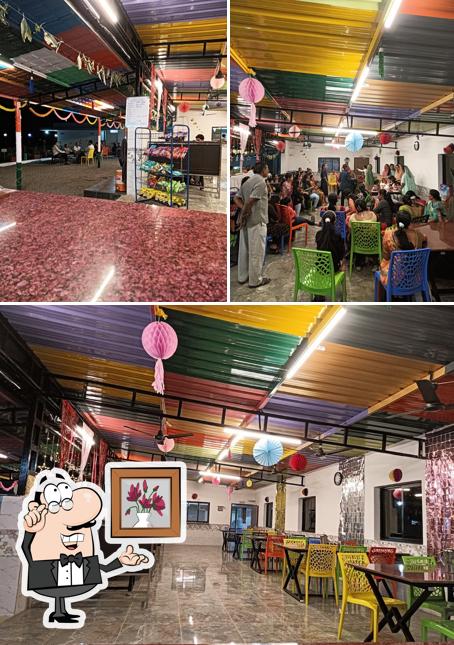 The interior of Patel Garden Restaurant