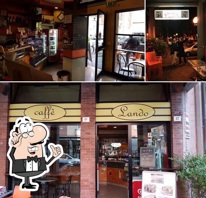 Gli interni di Caffé Lando