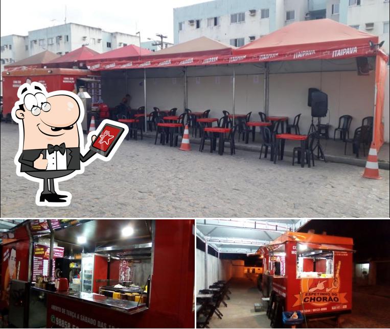 O exterior do Espetinho do Chorão