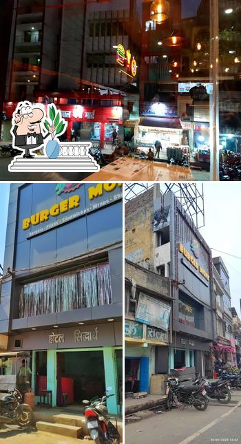 The exterior of Burger Monk