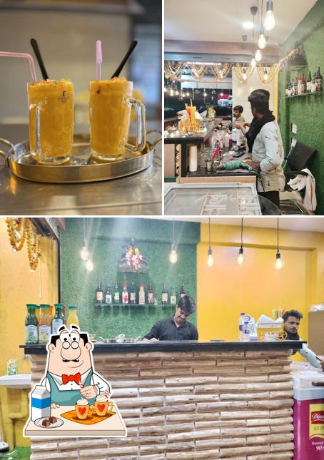 Enjoy a beverage at Chaiwale Bhai refreshment and juice centre