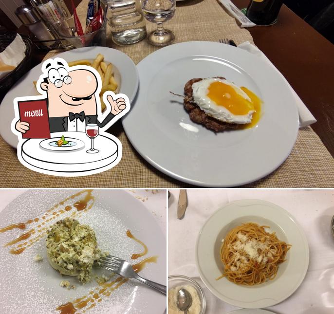Platti al Trattoria Da Terzo